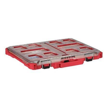 new Milwaukee Tool 48-22-8431 10 Compartments Packout Tool Case, 16-3/8 In W X Milwaukee - KOEEK