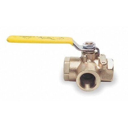 Apollo 7060301 3-Way Fnpt Bronze Ball Valve for Reliable Performance