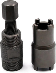 new 2PCS 24mm&27mm Flywheel Puller Tool and 20mm&24mm Remover Clutch Lock Nut... 07FC0E-D4 - KOEEK