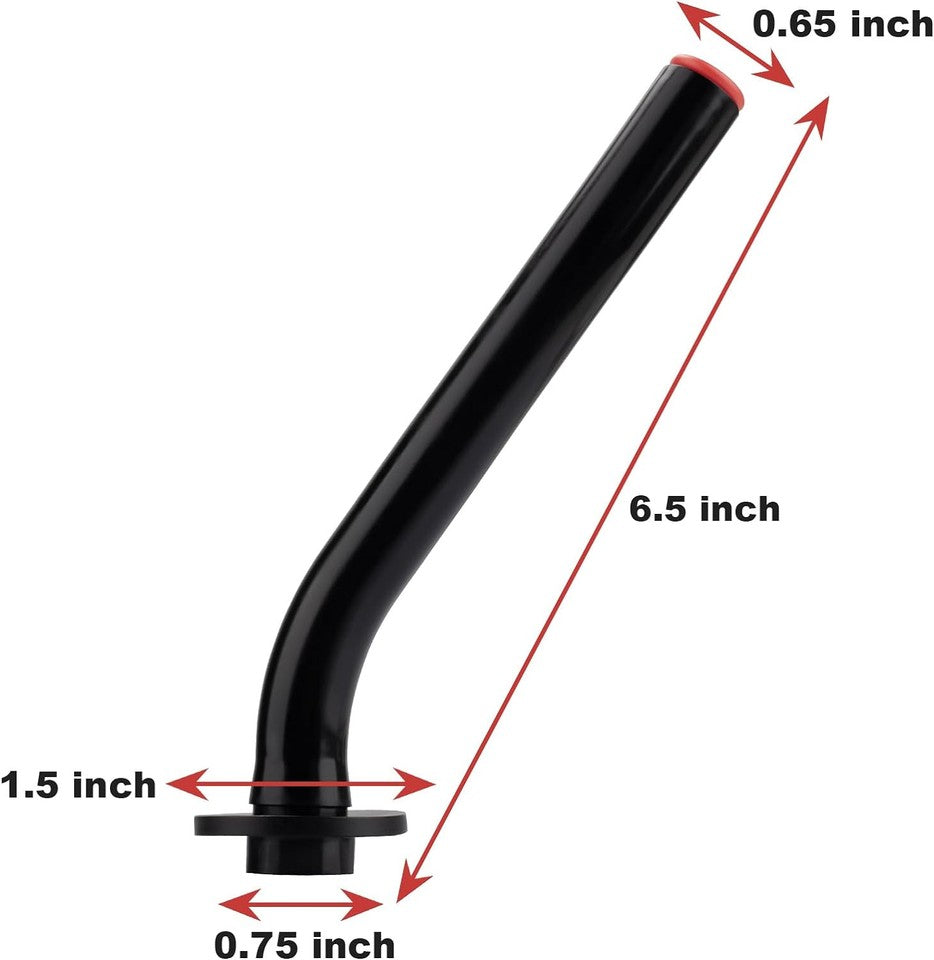 new No Cap Gas Can Spout and Rubber Stopper Replacement for Eagle Cans black 07FC0E-D4 - KOEEK