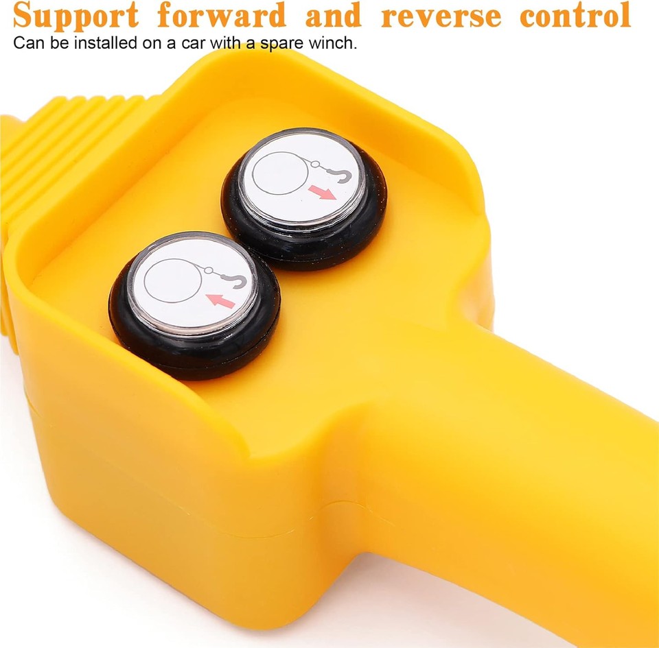 new Winch Hand Control Assembly Controller with Solenoid Relay Built-in for... 07FC0E-D4 - KOEEK