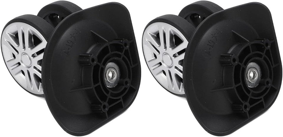 new 1 Pair Luggage Suitcase Wheels, Trunk Wheel Spare Part defult 07FC0E-D4 - KOEEK