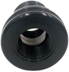 new 1" Bulkhead ABS Threaded x NPT Standard 2-Pair (4-Pack) NBR Black 07FC0E-D4 - KOEEK