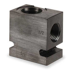 ny Parker B08-2-6T ventilbase, 9/16-18 Sae, Stål, 8-2 hulrom