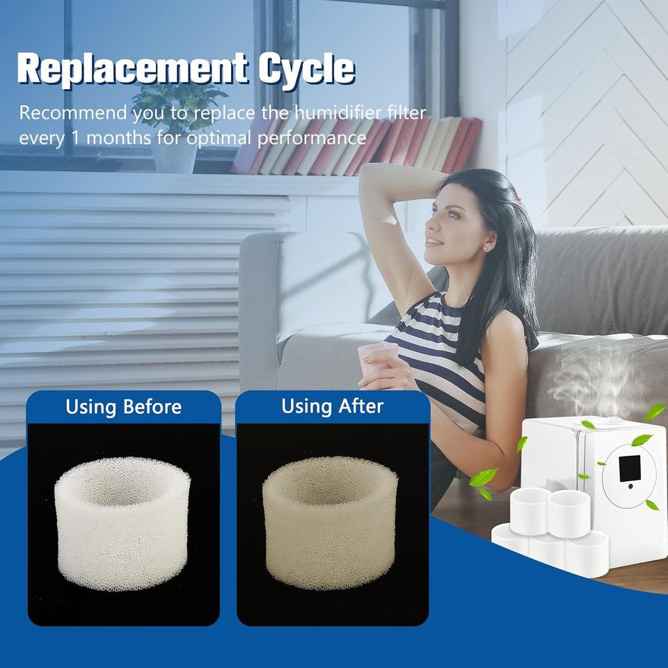 new Funmit 20-Pack Top Fill Humidifier Replacement Filters for LEVOIT... FUNMIT - KOEEK