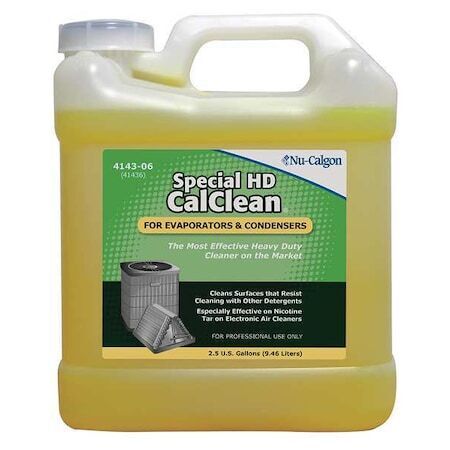 ny Nu-Calgon 4143-06 Coil Cleaner, Flytende, 2-1/2 Gal