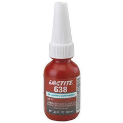 Loctite 1835937 Retaining Compound 638 Series Green Liquid High Strength