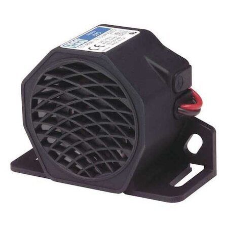 Ecco Ea5200 Back Up Alarm, 2-51/64" Height, Black Color