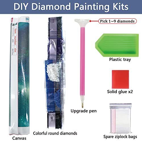 new DIY 5D Diamond Painting Kits for Adults Diamond Art Star Lake Diamond Paintin...