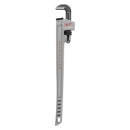 new Milwaukee Tool 48-22-7215 20 In L 2 In Cap. Aluminum Pipe Wrench koeek - KOEEK