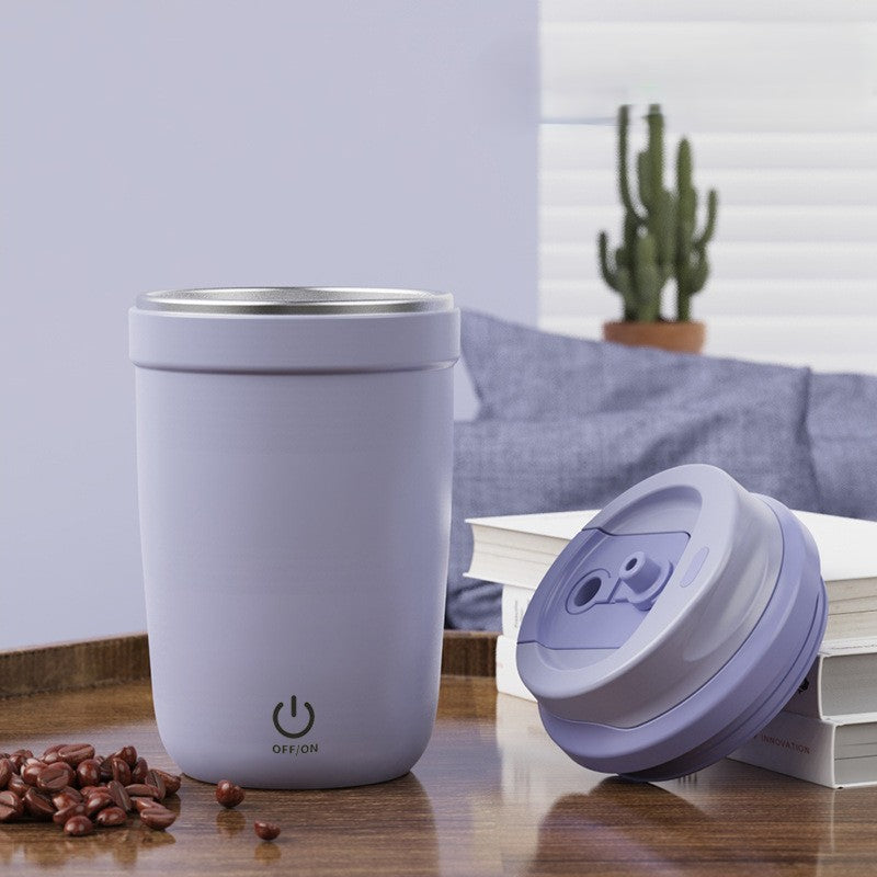 Nurnesy 350ml Electric Self-Stirring Coffee Mug - Rechargeable Waterproof Magnetic Mixing Cup KOEEK - KOEEK