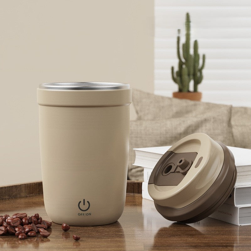 Nurnesy 350ml Electric Self-Stirring Coffee Mug - Rechargeable Waterproof Magnetic Mixing Cup KOEEK - KOEEK