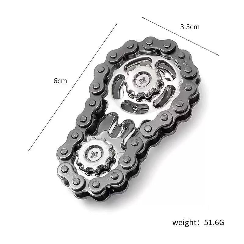 EDC Stress Relief Toys Chain Tooth Flywheel Fidget Spinner KOEEK - KOEEK